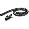 StarTech.com 1.5 m (4.9 ft.) Cable-Management Sleeve - Spiral - 45 mm (1.8 in.) Diameter CMSCOILED3