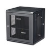 Startech.Com 12U 19" Wall Mount Network Cabinet - 16" Deep Hinged Locking It Network Switch Depth Enclosure - Vented Computer Equipment Data Rack W/Shelf & Flexible Side Panels - Assembled Rk12Walhm