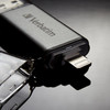 Verbatim iStore 'n' Go USB flash drive 64 GB USB Type-A / Lightning 3.2 Gen 1 (3.1 Gen 1) Grey 49301