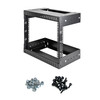 Startech.Com 8U 19" Wall Mount Network Rack - Adjustable Depth 12-20" 2 Post Open Frame Server Room Rack For Av/Data/ It Communication/Computer Equipment/Switch W/Cage Nuts & Screws Rk812Walloa