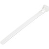 StarTech.com 100 Pack 5" Reusable Cable Ties - White Small Releasable Nylon/Plastic Zip Tie - Resealable Adjustable Electrical/Network Cable Wraps/-40 to +85C Temp/94V-2 Fire & UL Rated TAA CBMZTRB5