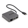 StarTech.com USB-C Multiport Adapter - USB 3.1 Gen 2 Type-C Mini Dock - USB-C to 4K HDMI or 1080p VGA Video - 10Gbps USB-A USB-C, GbE - Portable Travel Laptop Dock - Works w/Thunderbolt 3 DKT31CHVL