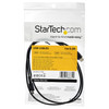 Startech.Com 1M Usb A To Usb C Charging Cable - Durable Fast Charge & Sync Usb 2.0 To Usb Type C Data Cord - Rugged Tpe Jacket Aramid Fiber M/M 60W Black - Samsung S10, Ipad Pro, Pixel Rusb2Ac1Mb