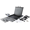 Startech.Com Rackmount Kvm Console - Single Port Vga Kvm With 19" Lcd Monitor For Server Rack - Fully Featured Universal 1U Lcd Kvm Drawer W/Cables & Hardware - Usb Support - 50,000 Mtbf Rkcons1901