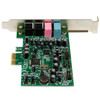 StarTech.com 7.1 Channel Sound Card - PCI Express, 24-bit, 192KHz PEXSOUND7CH