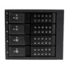 StarTech.com 4 Bay Aluminum Trayless Hot Swap Mobile Rack Backplane for 3.5in SAS II/SATA III - 6 Gbps HDD HSB4SATSASBA