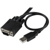 Startech.Com 2 Port Usb Vga Cable Kvm Switch - Usb Powered With Remote Switch Sv211Usb
