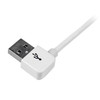 StarTech.com 1m (3 ft) Apple 30-pin Dock Connector to Left Angle USB Cable for iPhone / iPod / iPad with Stepped Connector USB2ADC1MUL