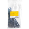 StarTech.com 50 Pack 9 inch Stainless Steel Cable Tie - Metal Zip Ties - Nylon Coated Metal Detectable Cable Ties - Strong Ties for Computer Cable/Wire Management - Self Locking - Bulk - TAA CBMMCT