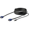 StarTech.com 15 ft. (4.6 m) USB KVM Cable for Rackmount Consoles RKCONSUV15