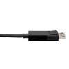 Tripp Lite Usb-C To Displayport Adapter Cable (M/M) - 3.1, Gen 1, Locking Connector, 4K @ 60 Hz, 4:4:4, Black, 1.83 M U444-006-Dp-Be