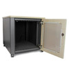 StarTech.com 12U Rack Enclosure Server Cabinet - 21.5 in. Deep - Quiet - Wood Finish RKQMCAB12V2