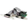 StarTech.com 2S1P Native PCI Express Parallel Serial Combo Card with 16550 UART PEX2S5531P