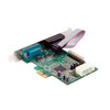 StarTech.com 2S1P Native PCI Express Parallel Serial Combo Card with 16550 UART PEX2S5531P