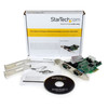 StarTech.com 2 Port Native PCI Express RS232 Serial Adapter Card with 16550 UART PEX2S553