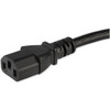 StarTech.com Power Cord - Right-Angle NEMA 5-15P to C13 - 10 ft. PXTR10110