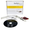 StarTech.com 2 Port SATA 6 Gbps PCI Express eSATA Controller Card PEXESAT32