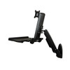 StarTech.com Wall-Mounted Sit-Stand Desk - Single Monitor WALLSTS1