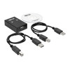 Tripp Lite 2-Port USB 2.0 Hi-Speed Printer/Peripheral Sharing Switch U215-002