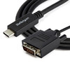 Startech.Com 6.6 Ft. (2M) Usb-C To Dvi Cable - 1920 X 1200 - Black Cdp2Dvimm2Mb