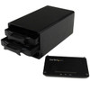 StarTech.com USB 3.1 (10Gbps) External Enclosure for Dual 2.5" SATA Drives S252BU313R