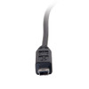 C2G 6ft, USB 2.0 Type C, Mini-USB B USB cable 1.8288 m USB C Black 28855