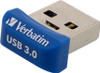 Verbatim Store 'n' Stay NANO - USB 3.0 Drive 64 GB - Blue 98711