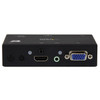 Startech.Com 2X1 Hdmi + Vga To Hdmi Converter Switch W/ Automatic And Priority Switching – 1080P Vs221Vga2Hd