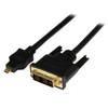 StarTech.com 2m Micro HDMI to DVI-D Cable - M/M HDDDVIMM2M