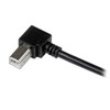 StarTech.com 2m USB 2.0 A to Right Angle B Cable - M/M USBAB2MR