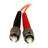 StarTech.com Fiber Optic Cable - Multimode Duplex 50/125 - OFNP Plenum - LC/ST - 3 m 50FIBPLCST3