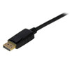Startech.Com 3 Ft Displayport To Vga Adapter Converter Cable – Dp To Vga 1920X1200 - Black Dp2Vgamm3B