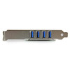 StarTech.com 4 Port PCI Express PCIe SuperSpeed USB 3.0 Controller Card Adapter with UASP - SATA Power PEXUSB3S4V