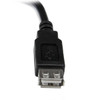 StarTech.com 6in USB 2.0 Extension Adapter Cable A to A - M/F USBEXTAA6IN