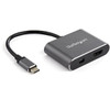 StarTech.com USB C Multiport Video Adapter - 4K 60Hz USB-C to HDMI 2.0 or Mini DisplayPort 1.2 Monitor Adapter - USB Type-C 2-in-1 Display Converter HDMI/MDP HBR2 HDR - TB3 Compatible CDP2HDMDP