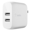 Belkin WCD001DQ1MWH mobile device charger White Indoor WCD001DQ1MWH