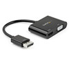 StarTech.com DisplayPort to HDMI VGA Adapter - 4K 60Hz DP2VGAHD20