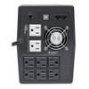 Tripp Lite 1000VA 560W Line-Interactive UPS - 8 NEMA 5-15R Outlets, AVR, 120V, 50/60 Hz, USB, LCD, Tower OMNIVS1000LCD