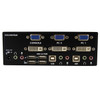 StarTech.com 2 Port DVI VGA Dual Monitor KVM Switch USB with Audio & USB 2.0 Hub SV231DDVDUA