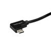 StarTech.com Right-Angle USB-C Cable - M/M - 1 m (3 ft.) - USB 2.0 USB2CC1MR