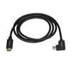 StarTech.com Right-Angle USB-C Cable - M/M - 1 m (3 ft.) - USB 2.0 USB2CC1MR