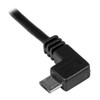 StarTech.com Micro-USB Charge-and-Sync Cable M/M - Left-Angle Micro-USB - 24 AWG - 0.5 m USBAUB50CMLA