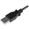 StarTech.com Micro-USB Charge-and-Sync Cable M/M - Left-Angle Micro-USB - 24 AWG - 0.5 m USBAUB50CMLA