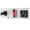 Tripp Lite 12 Right-Angle Outlet Vertical Power Strip, 120V, 15A, 15-ft. Cord, 5-15P, 36 in. PS3612RA