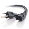 C2G 4Ft Universal 16 Awg Power Cord (Iec320C13 -> Nema 5-15P) Black 1.2 M 29926