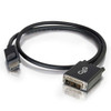 C2G 54328 Video Cable Adapter 0.91 M Displayport Dvi-D Black 54328