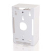 C2G Single Gang Wall Box Ivory 03838
