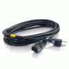 C2G 1ft Universal 18 AWG Power Cord (IEC320C13 -> NEMA 5-15P) Black 0.3 m 24240