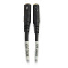 C2G 3.5Mm - 2 X 3.5Mm M/F Audio Cable Black 27394