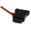 StarTech.com SATA to LP4 Power Cable Adapter with 2 Additional LP4 LP4SATAFM2L